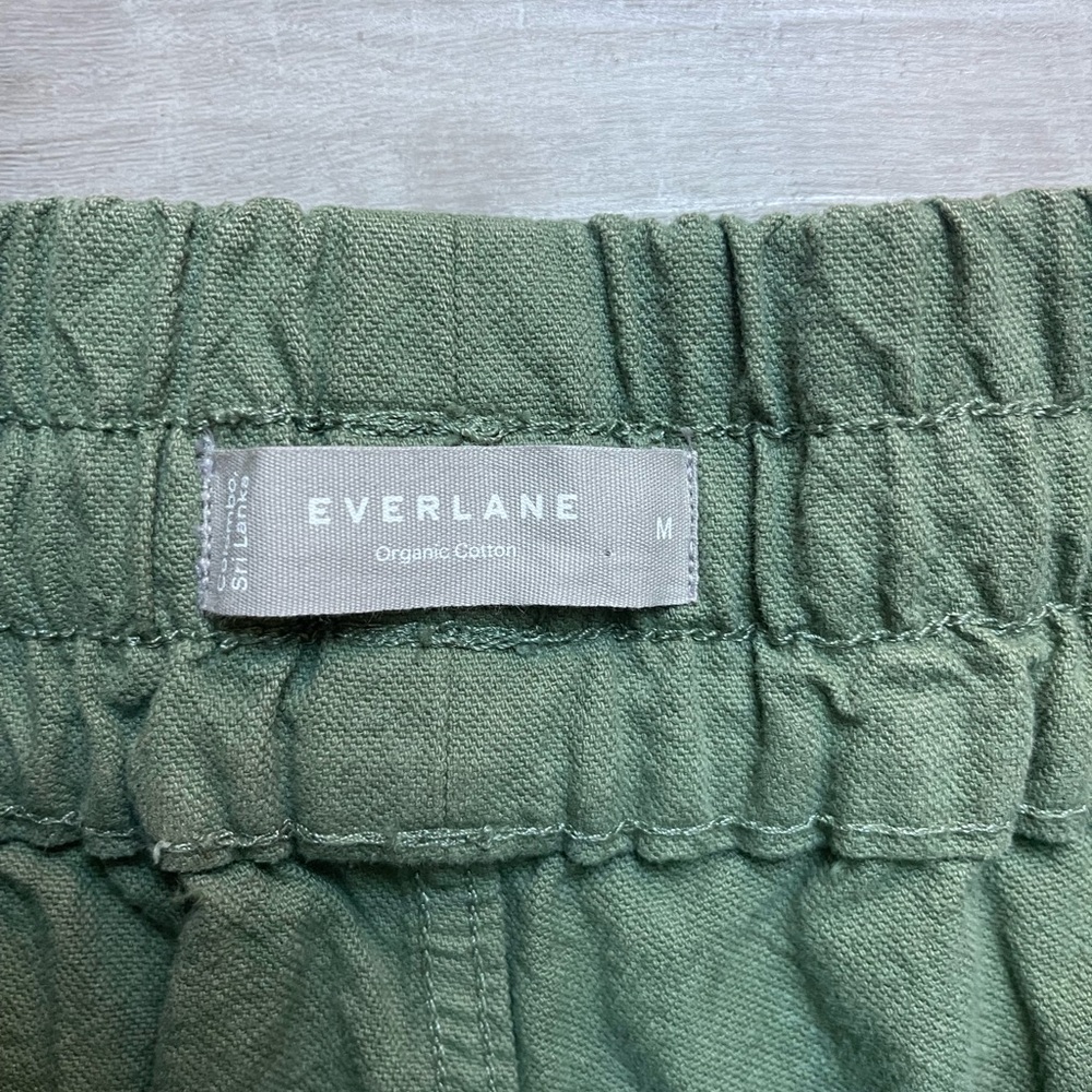 Everlane Organic Cotton Drawstring Pull On Pants size M - Picture 4 of 7